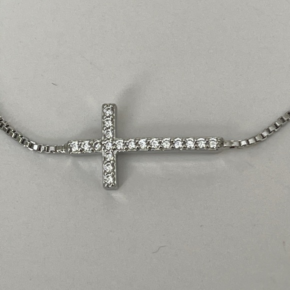 New 925 Sterling Silver Adjustable Bracelet Bangle - Picture 5 of 6